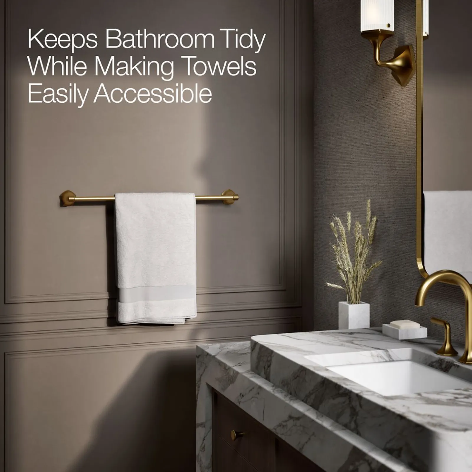 24" towel bar^Kohler New