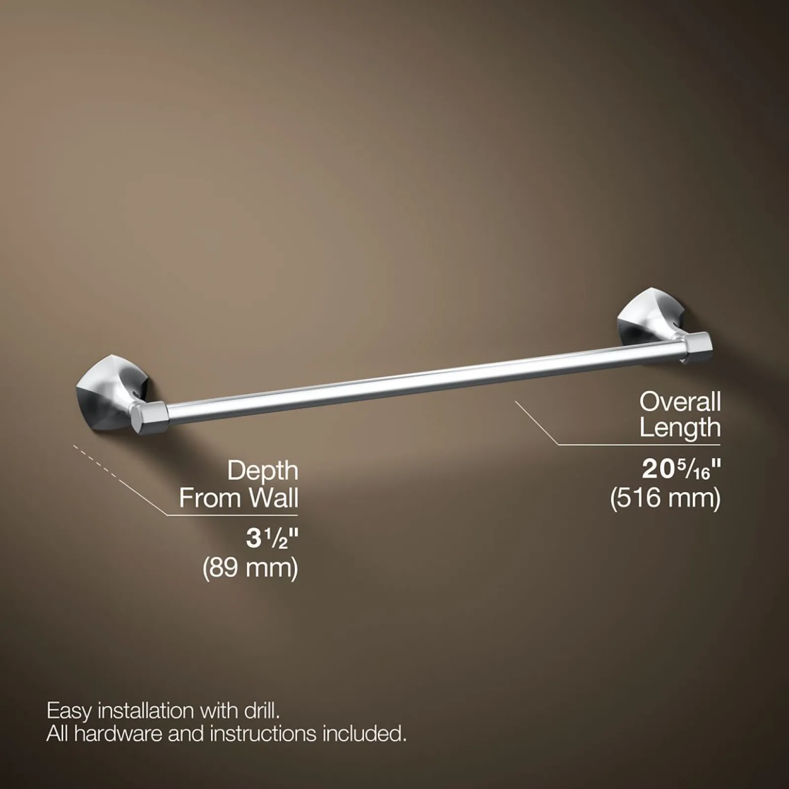 18" towel bar^Kohler Online