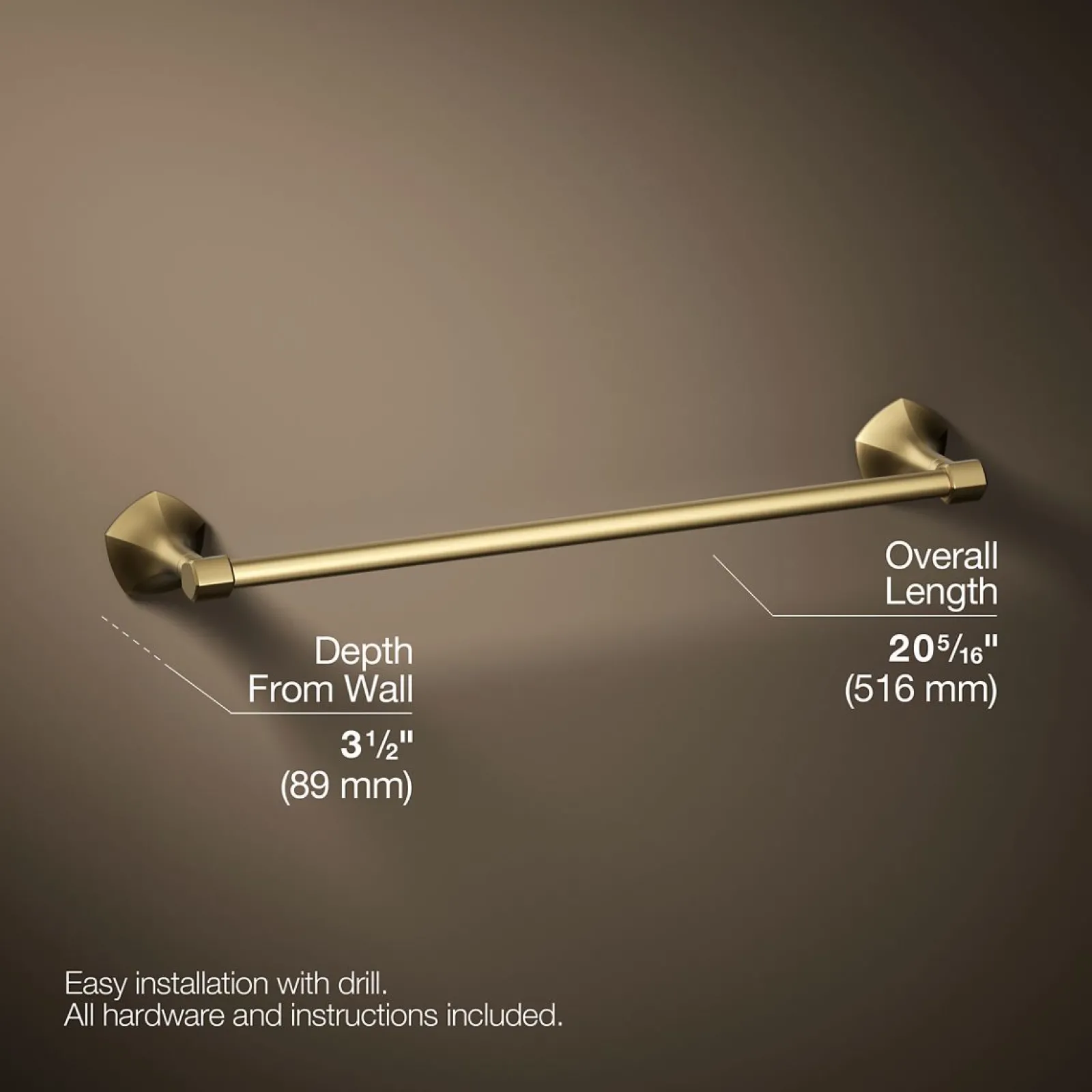 18" towel bar^Kohler Online