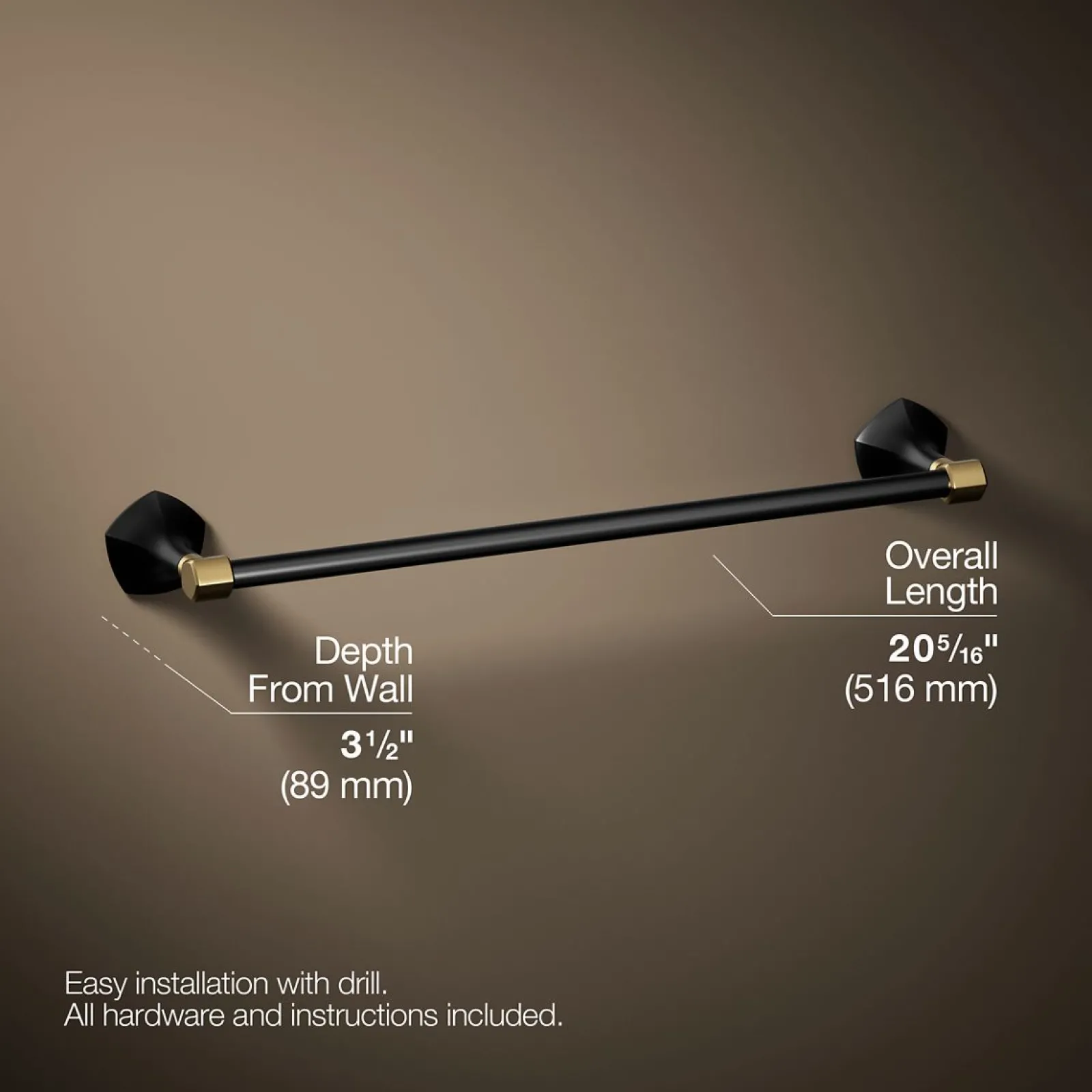 18" towel bar^Kohler Online
