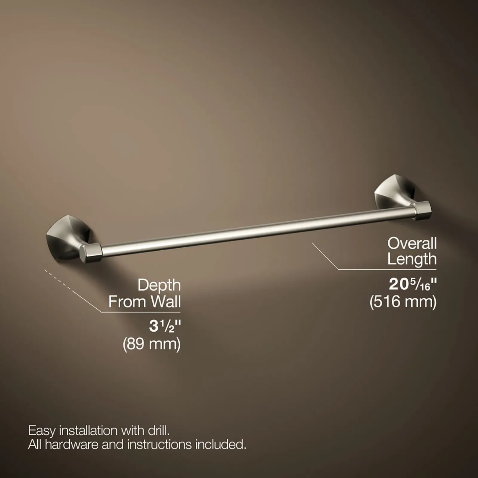 18" towel bar^Kohler Online