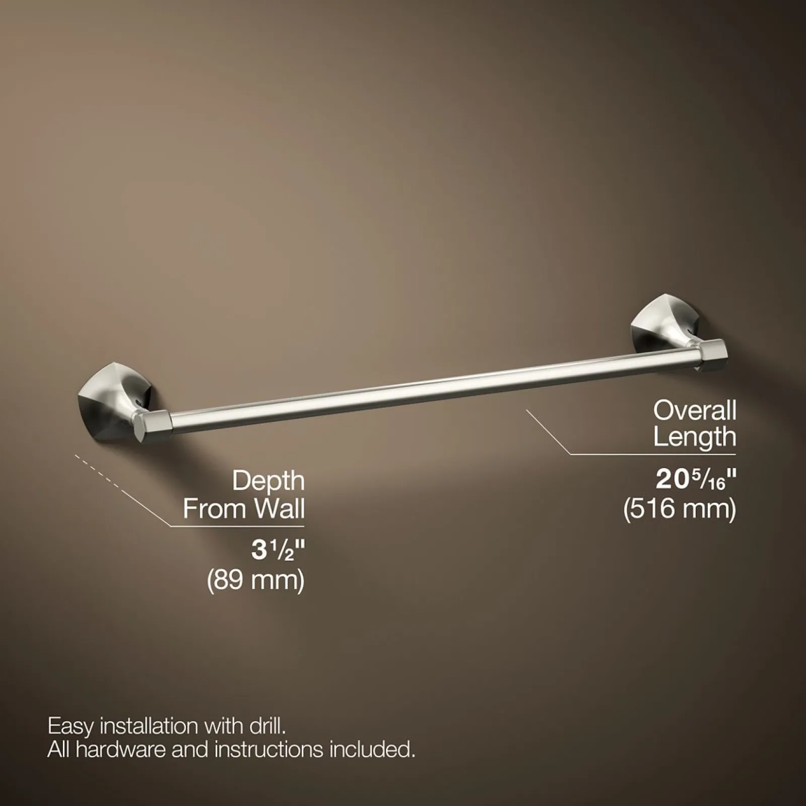 18" towel bar^Kohler Online