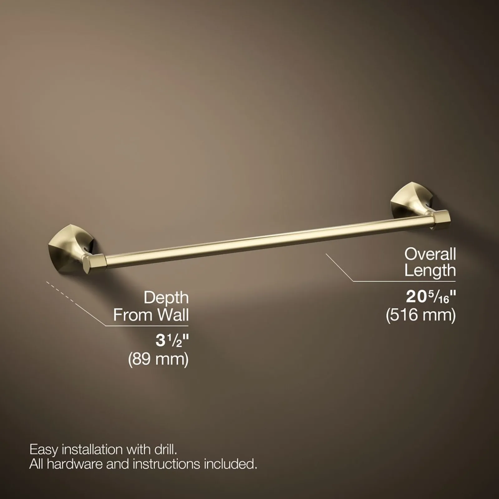 18" towel bar^Kohler Online