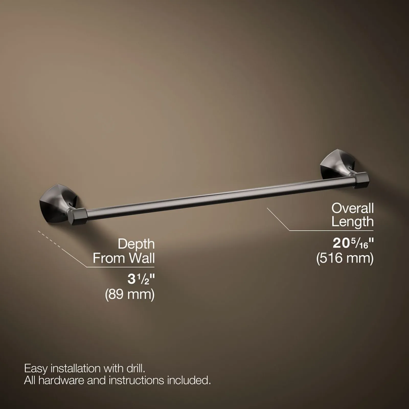 18" towel bar^Kohler Online