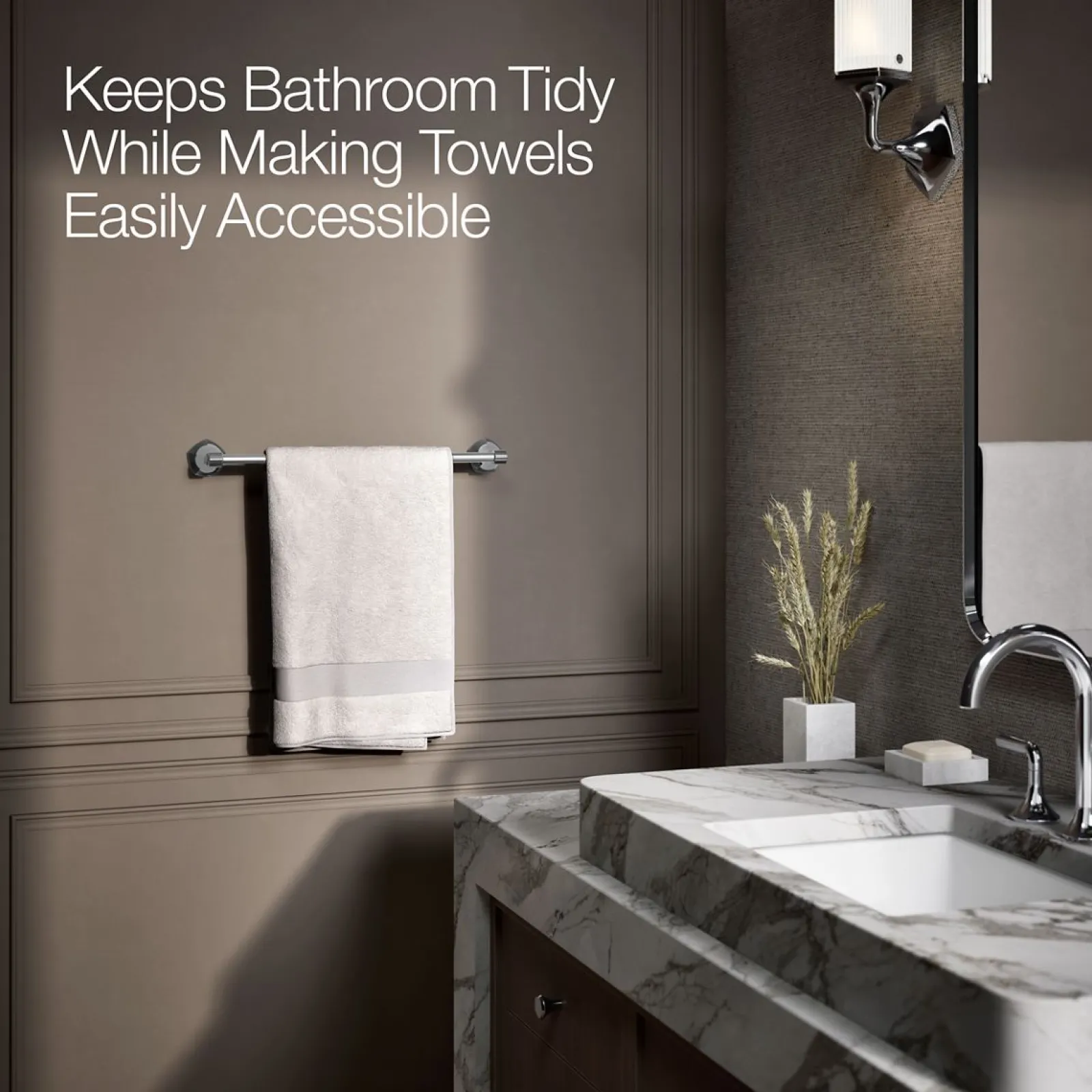 18" towel bar^Kohler Online