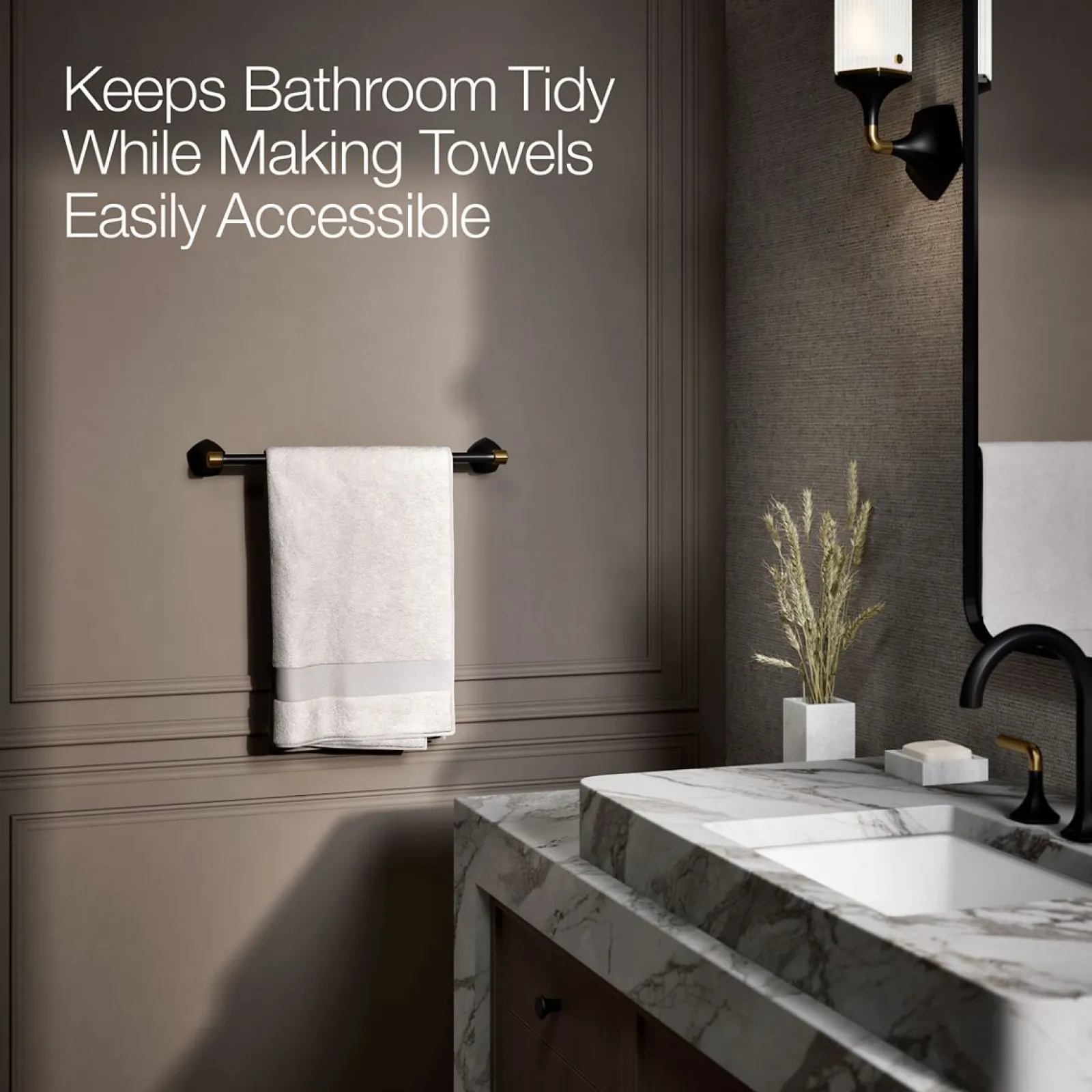 18" towel bar^Kohler Online