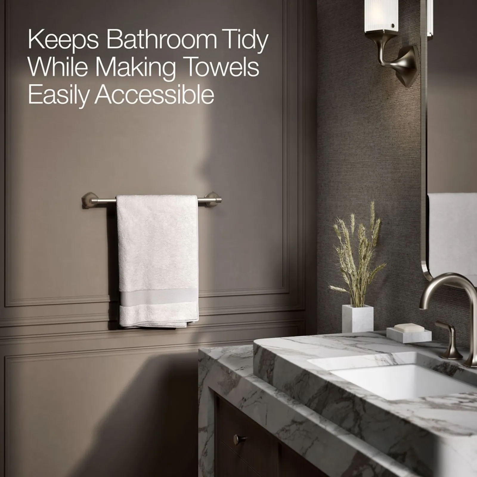 18" towel bar^Kohler Online