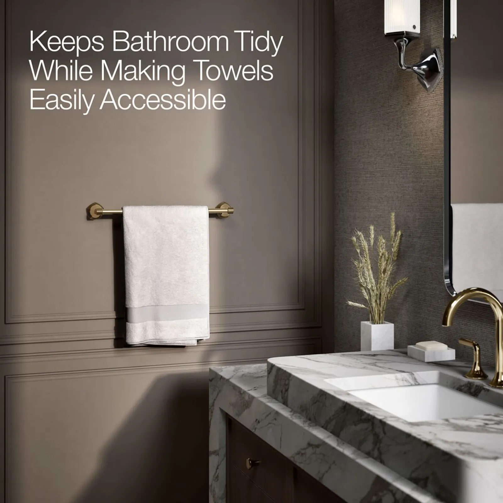 18" towel bar^Kohler Online