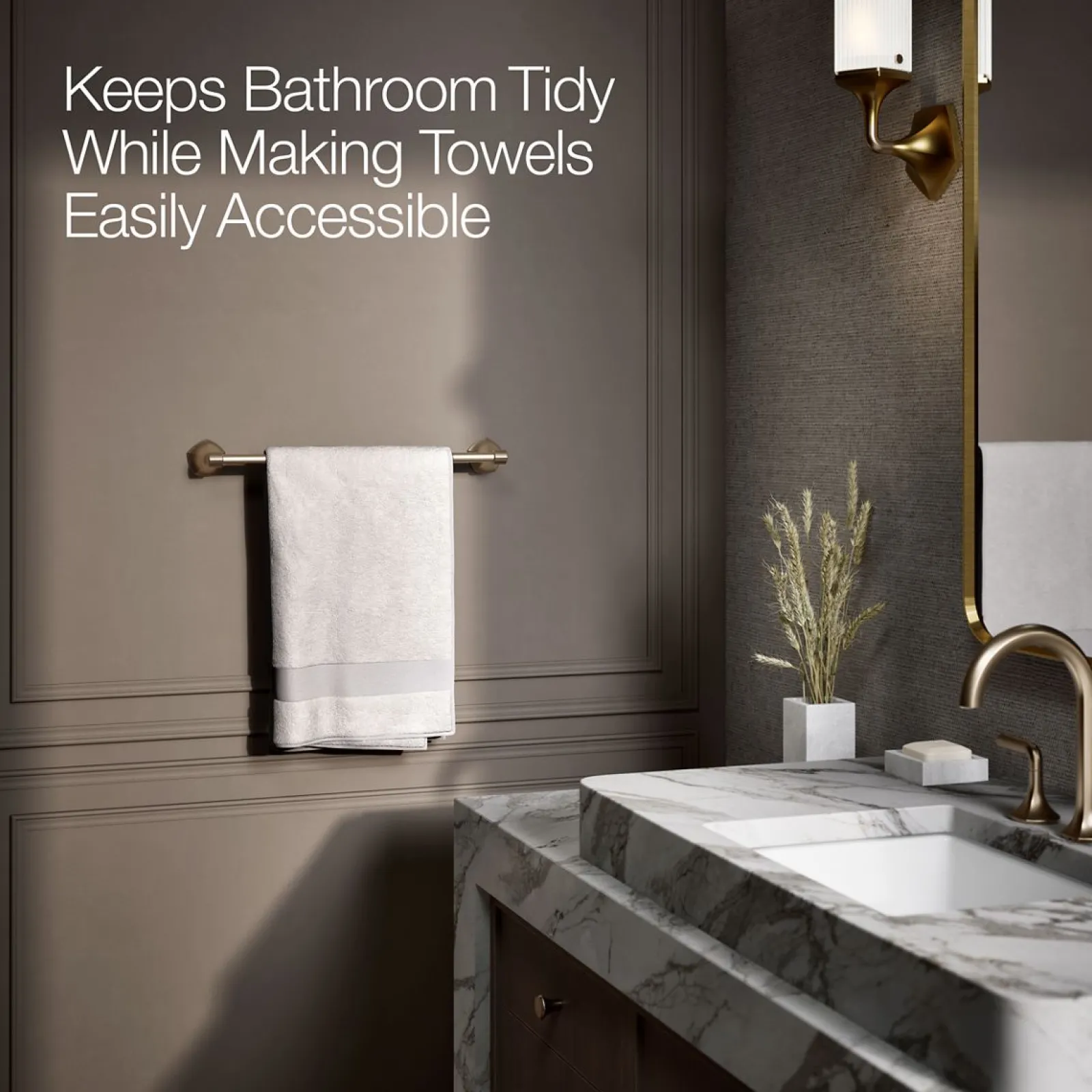 18" towel bar^Kohler Online