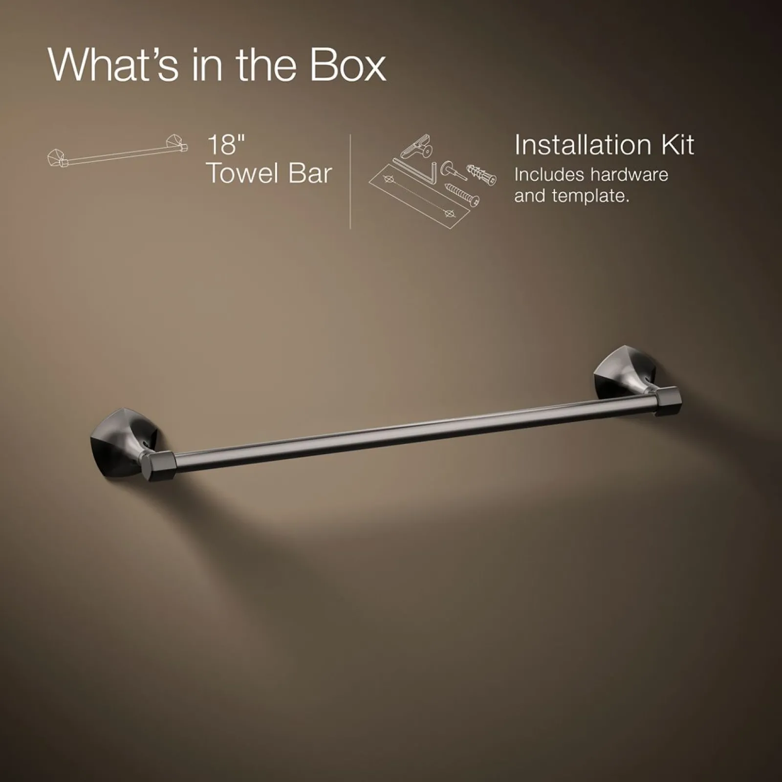 18" towel bar^Kohler Online