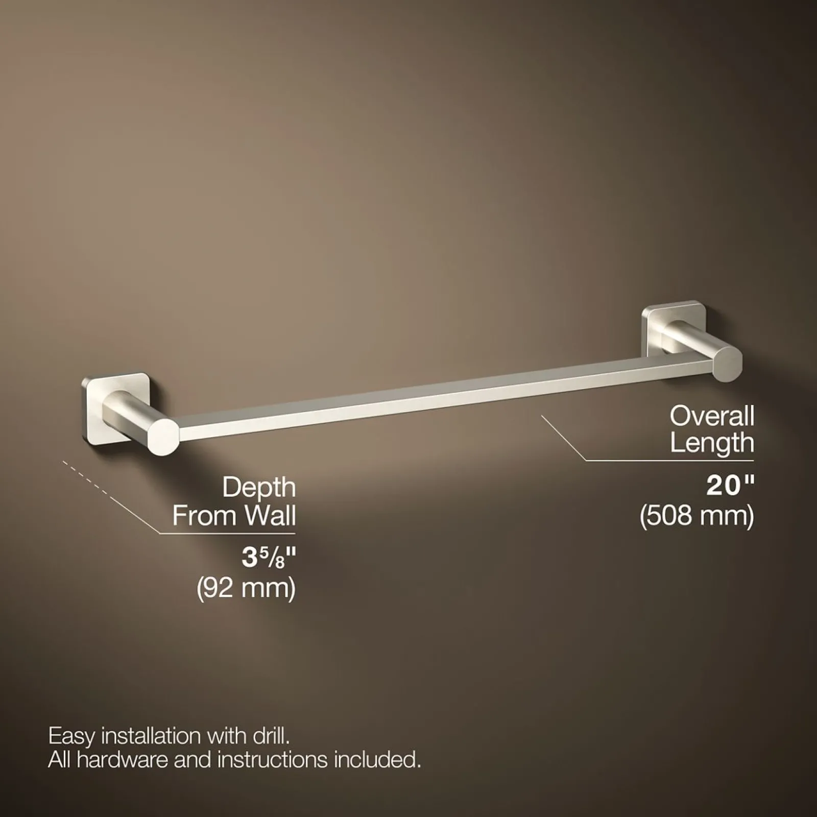 18" towel bar^Kohler Outlet
