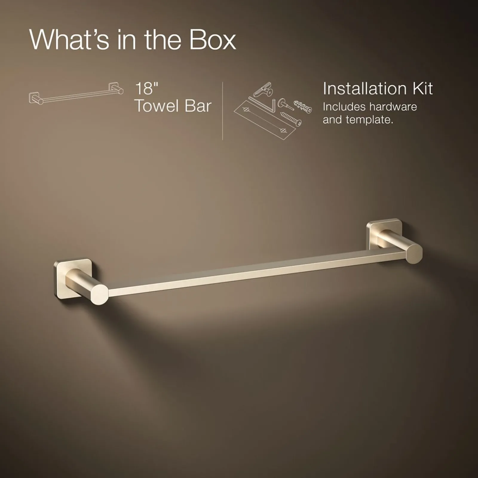 18" towel bar^Kohler Outlet