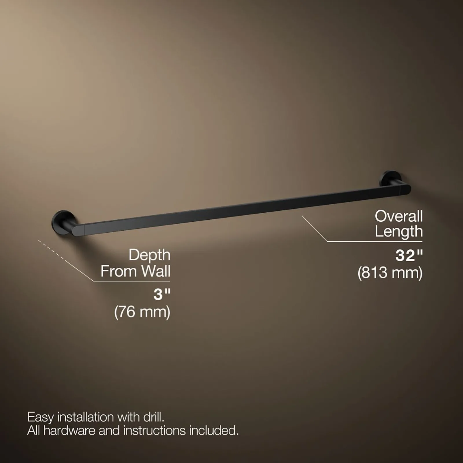 30" towel bar^Kohler Discount