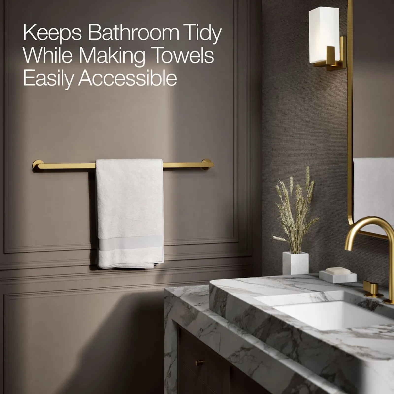 30" towel bar^Kohler Discount