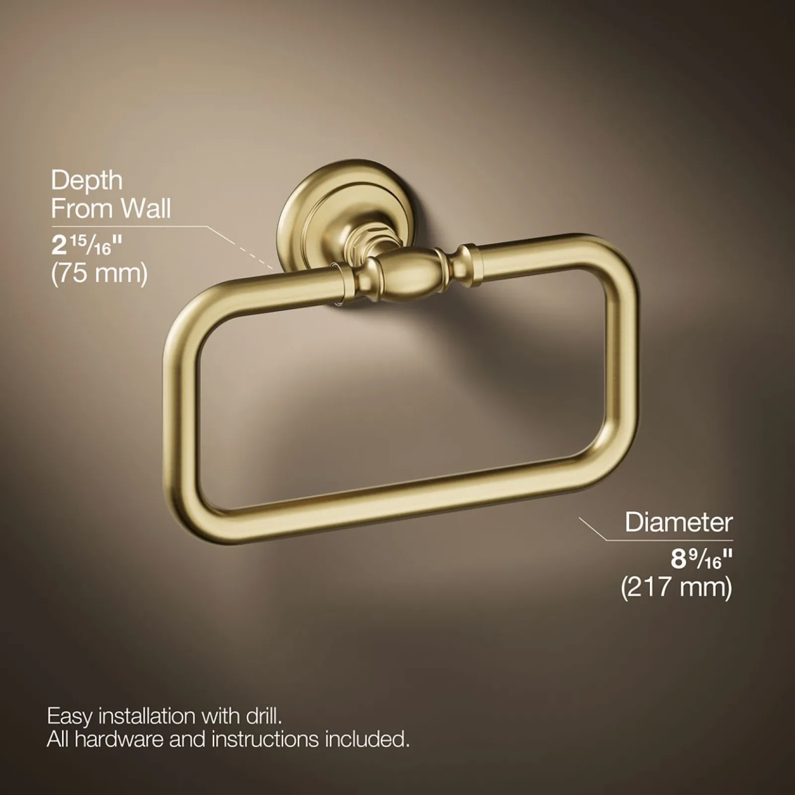 Towel ring^Kohler Clearance