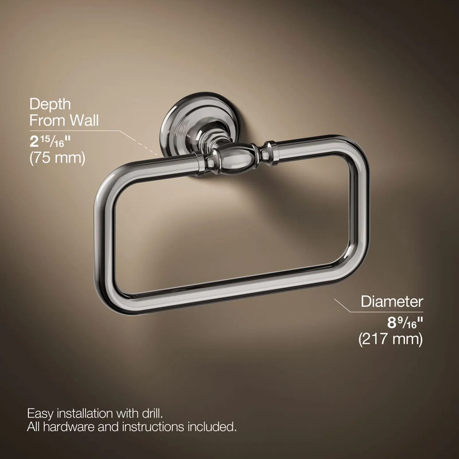 Towel ring^Kohler Clearance
