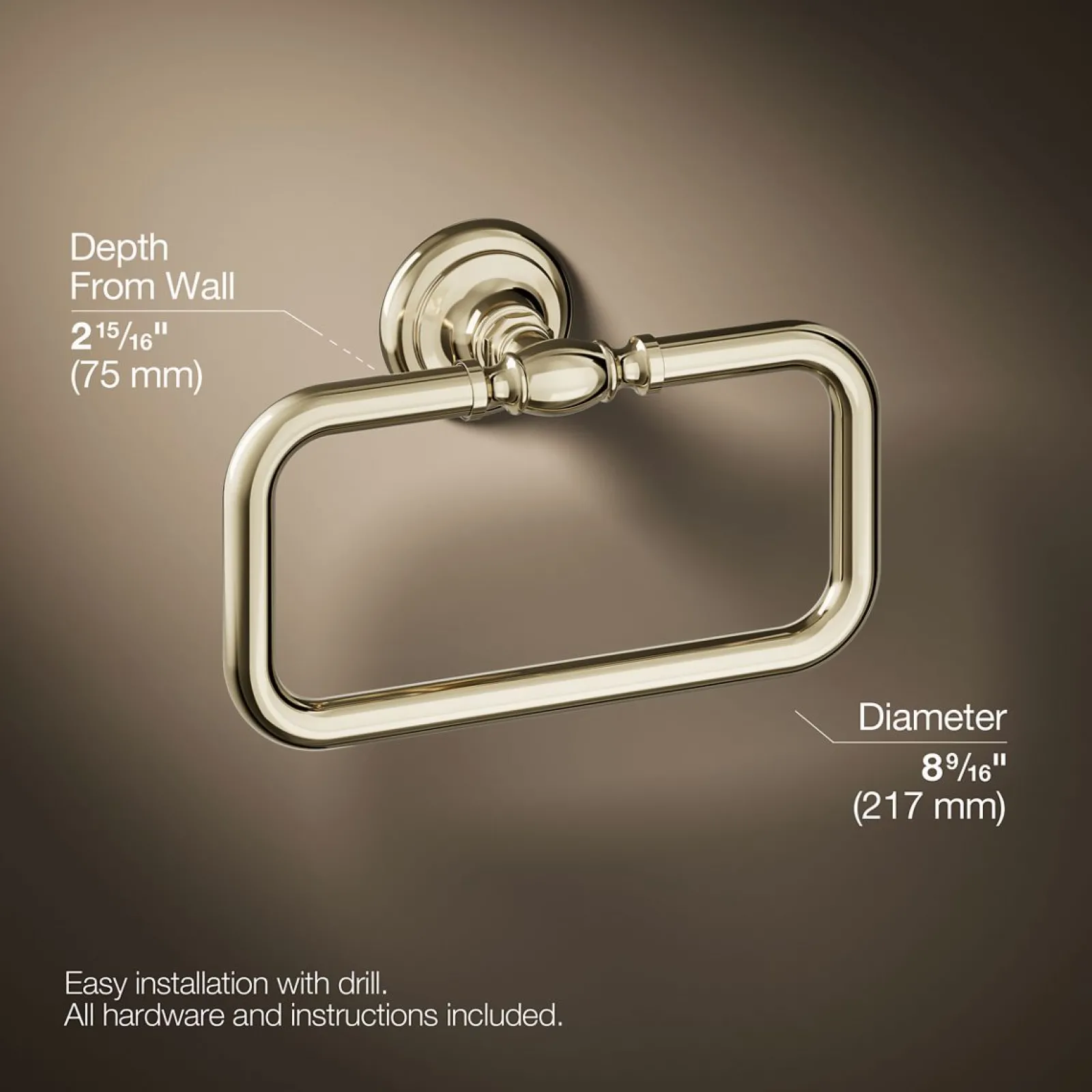 Towel ring^Kohler Clearance