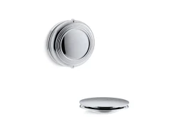Traditional rotary-turn bath drain trim^Kohler New