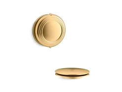Traditional rotary-turn bath drain trim^Kohler New