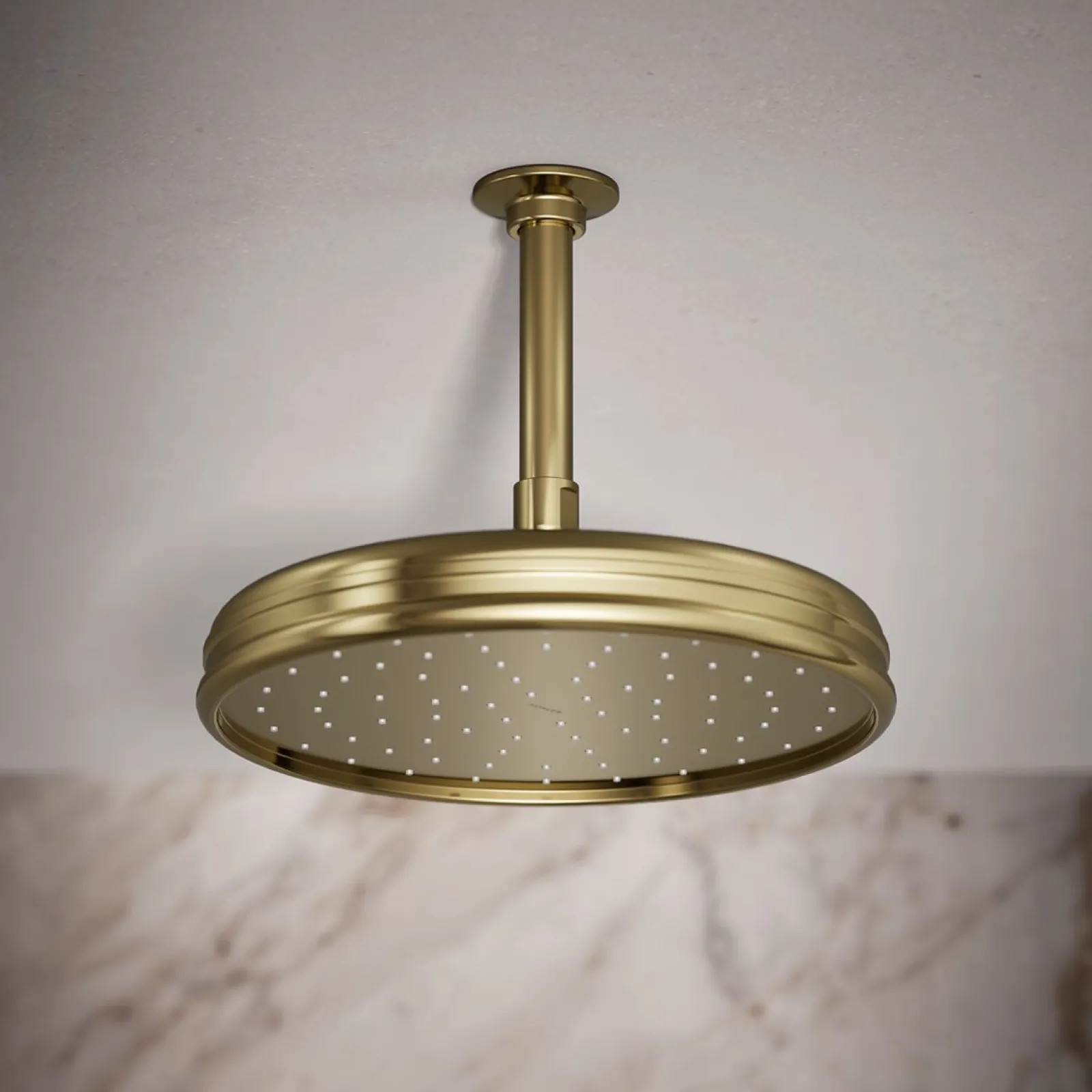 Traditional 10" single-function rainhead, 2.5 gpm^Kohler Best