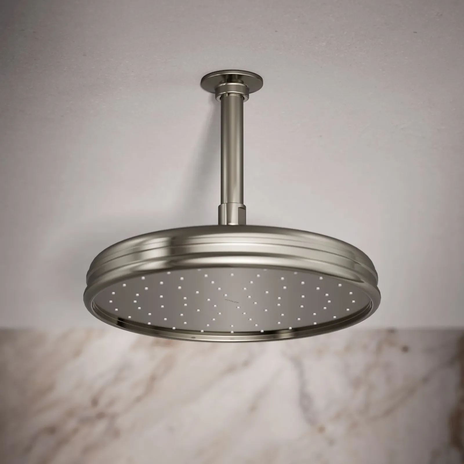 Traditional 10" single-function rainhead, 2.5 gpm^Kohler Best