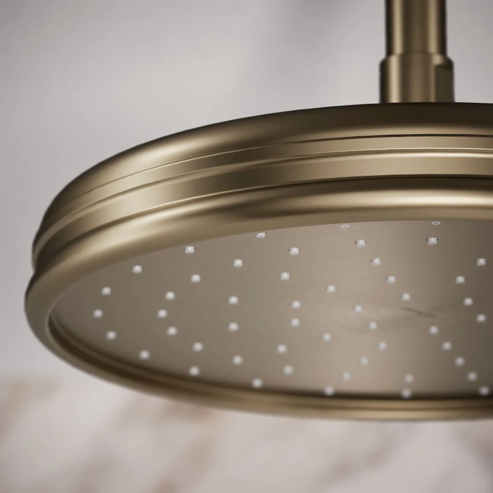 Traditional 10" single-function rainhead, 2.5 gpm^Kohler Best