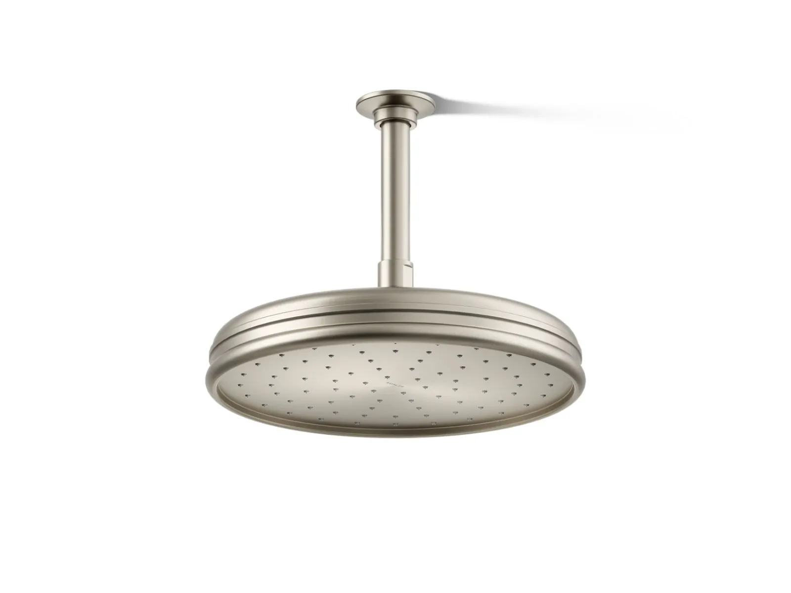 Traditional 10" single-function rainhead, 2.5 gpm^Kohler Best