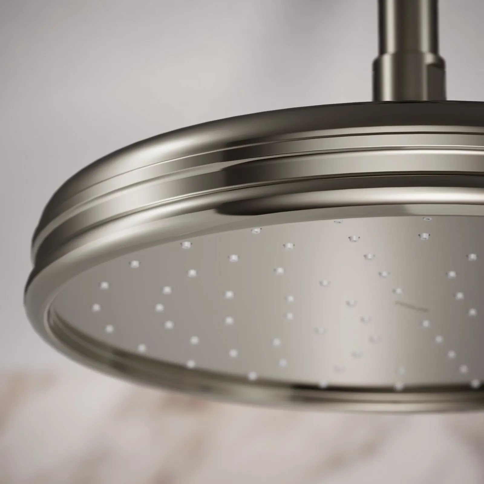 Traditional 10" single-function rainhead, 2.5 gpm^Kohler Best
