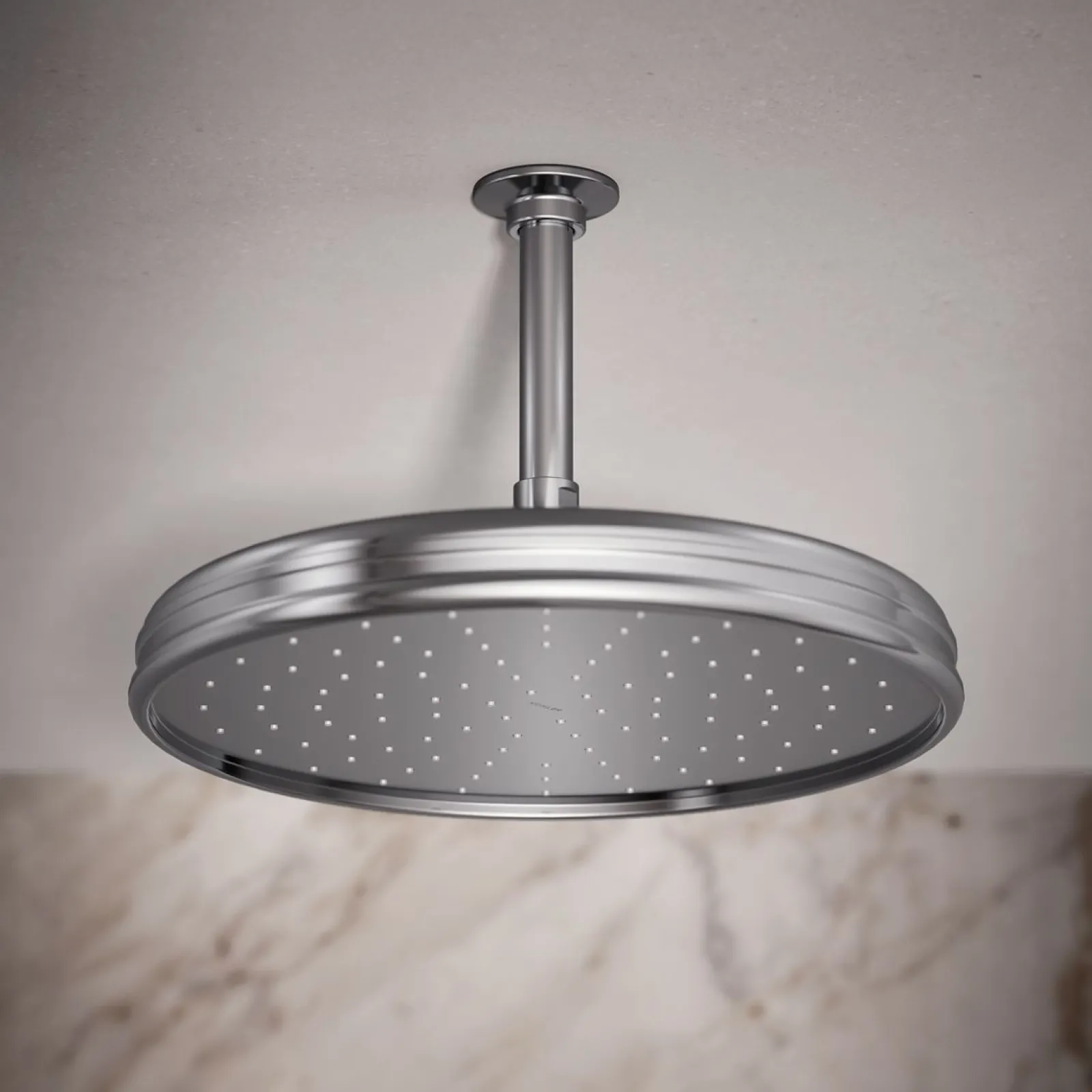 Traditional 12" single-function rainhead, 2.5 gpm^Kohler Online