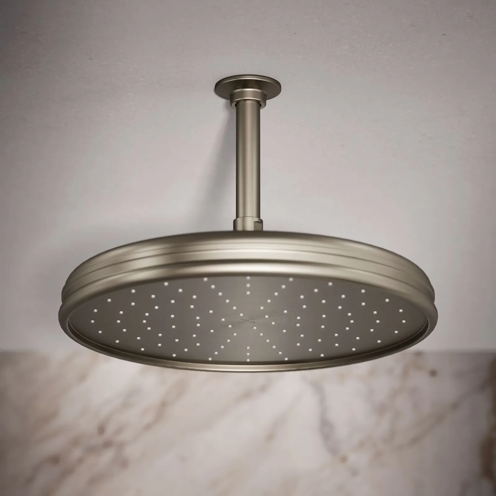 Traditional 12" single-function rainhead, 2.5 gpm^Kohler Online