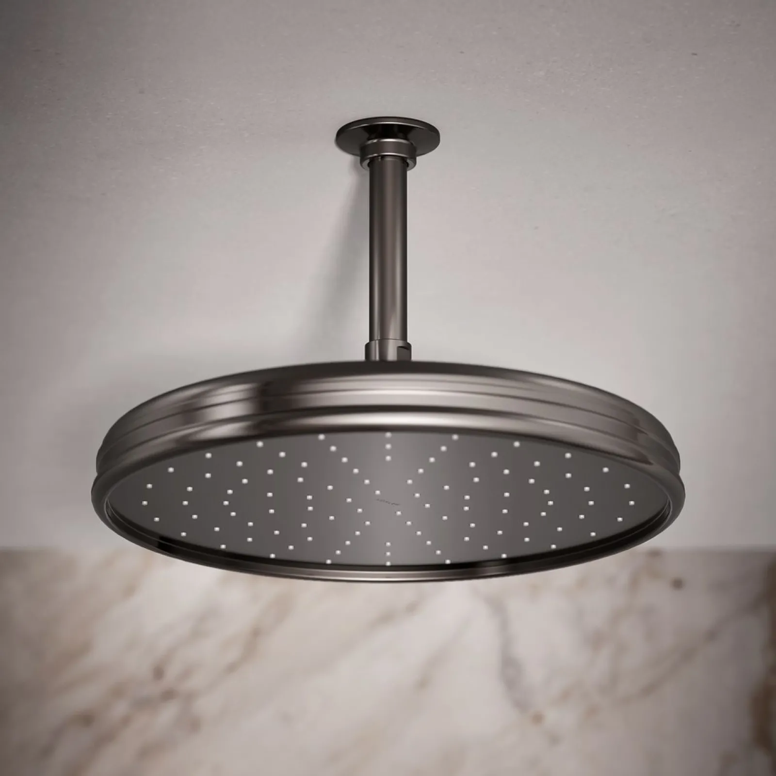 Traditional 12" single-function rainhead, 2.5 gpm^Kohler Online