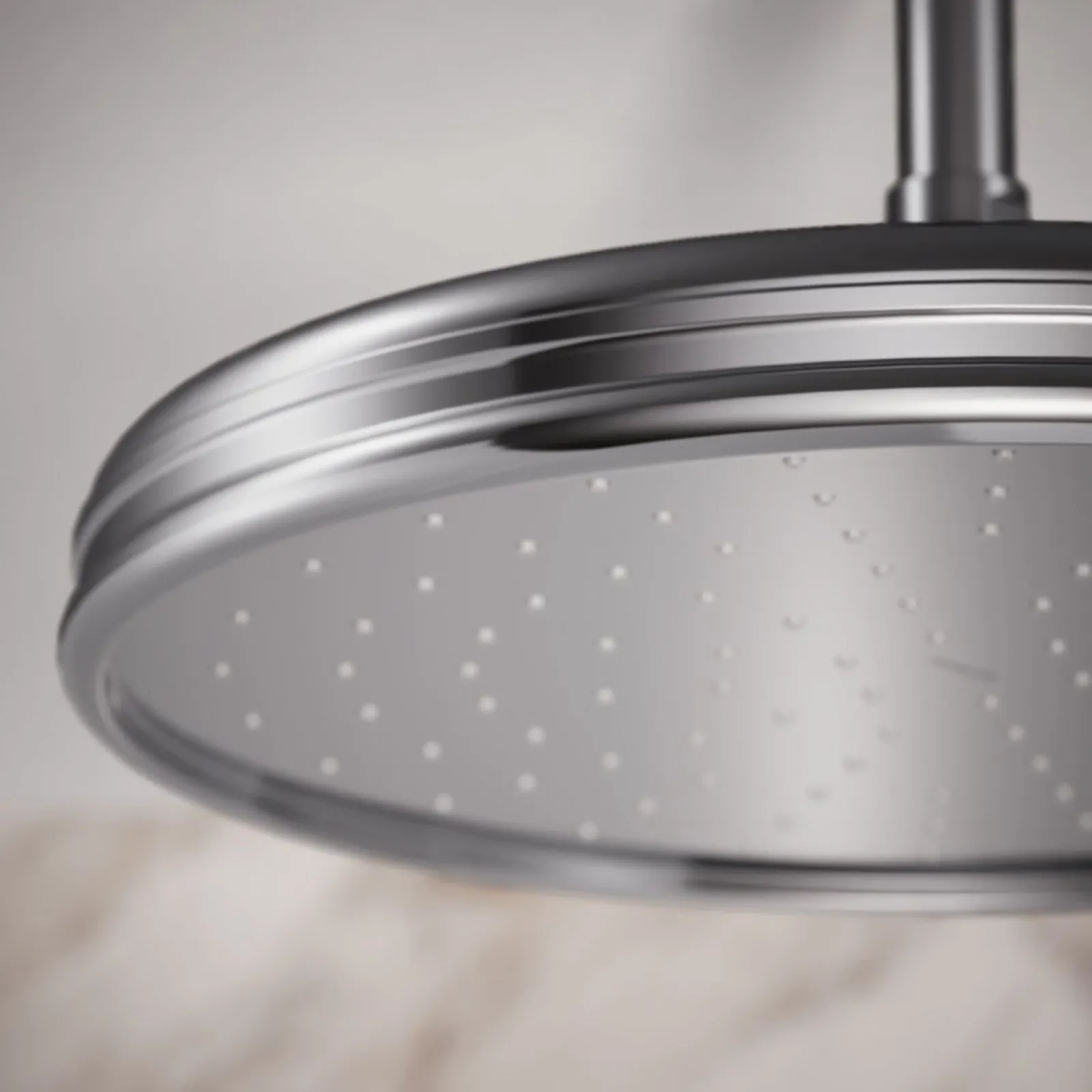 Traditional 12" single-function rainhead, 2.5 gpm^Kohler Online