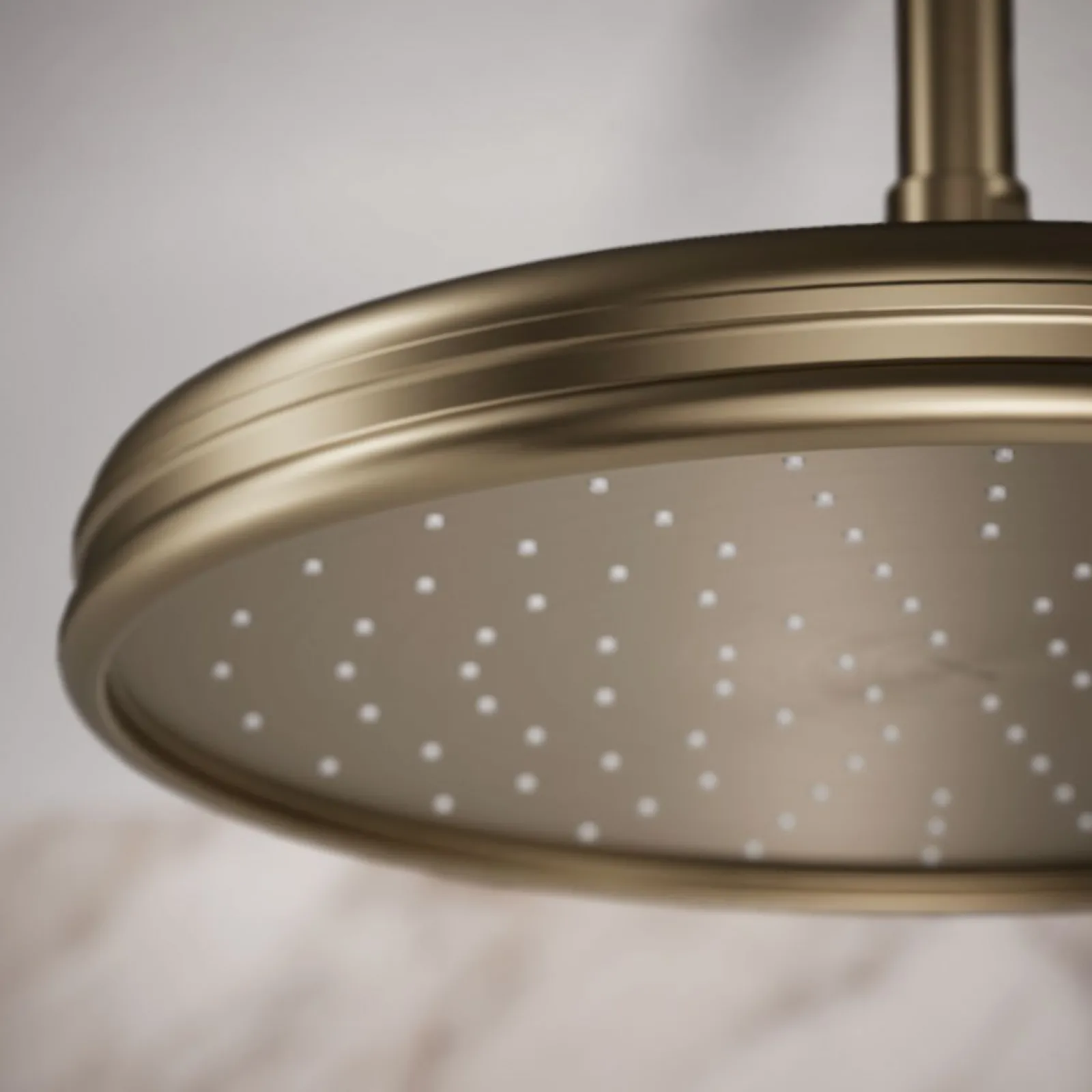 Traditional 12" single-function rainhead, 2.5 gpm^Kohler Online