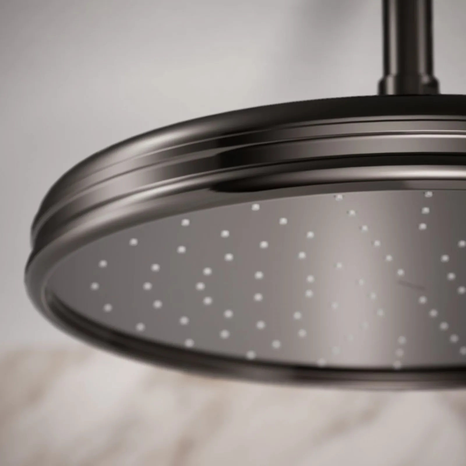 Traditional 12" single-function rainhead, 2.5 gpm^Kohler Online