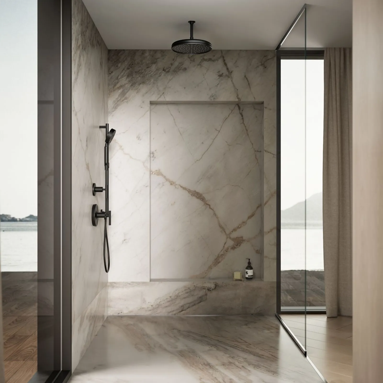 Traditional 12" single-function rainhead, 2.5 gpm^Kohler Online