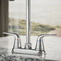 Two-handle bar sink faucet^Kohler Sale