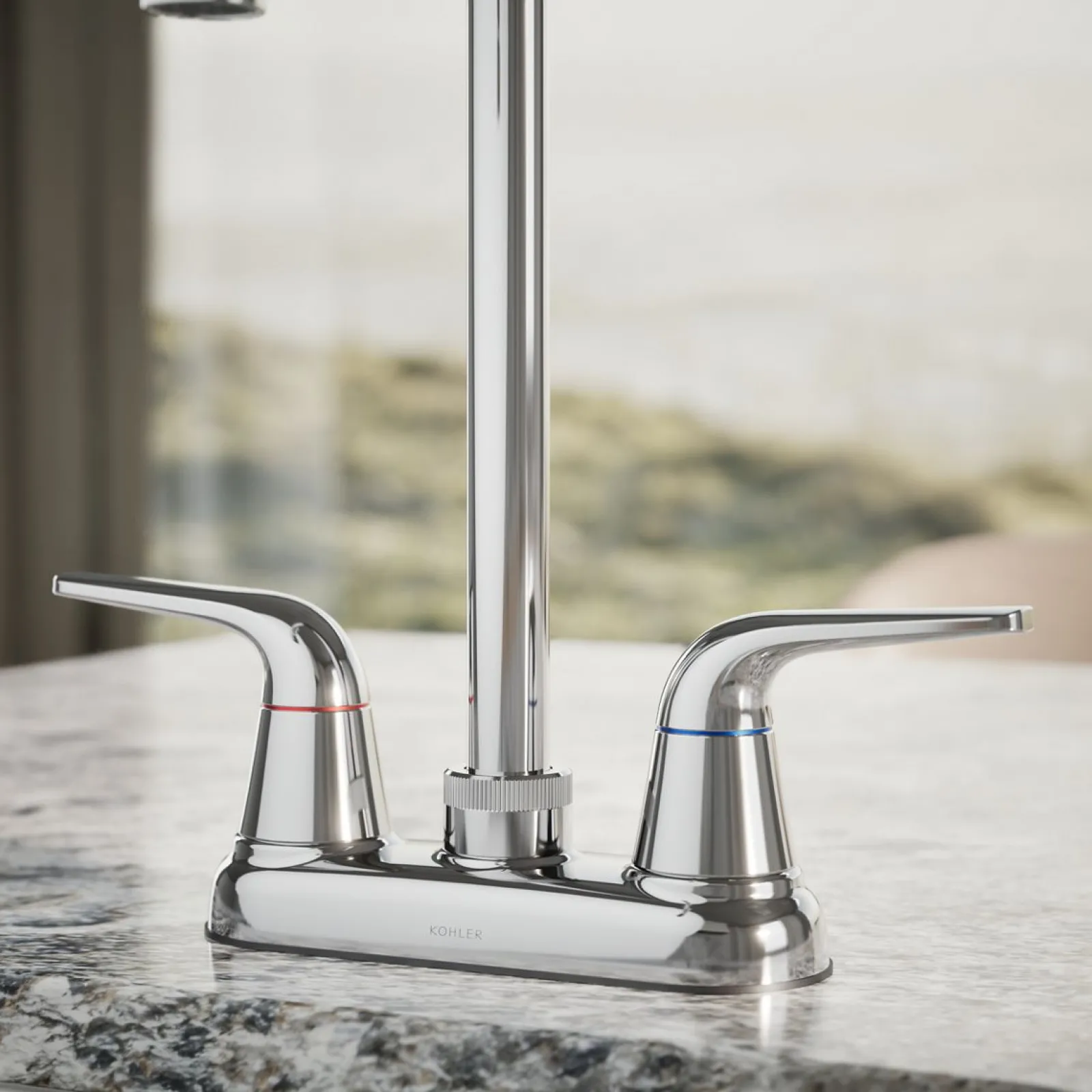 Two-handle bar sink faucet^Kohler Sale