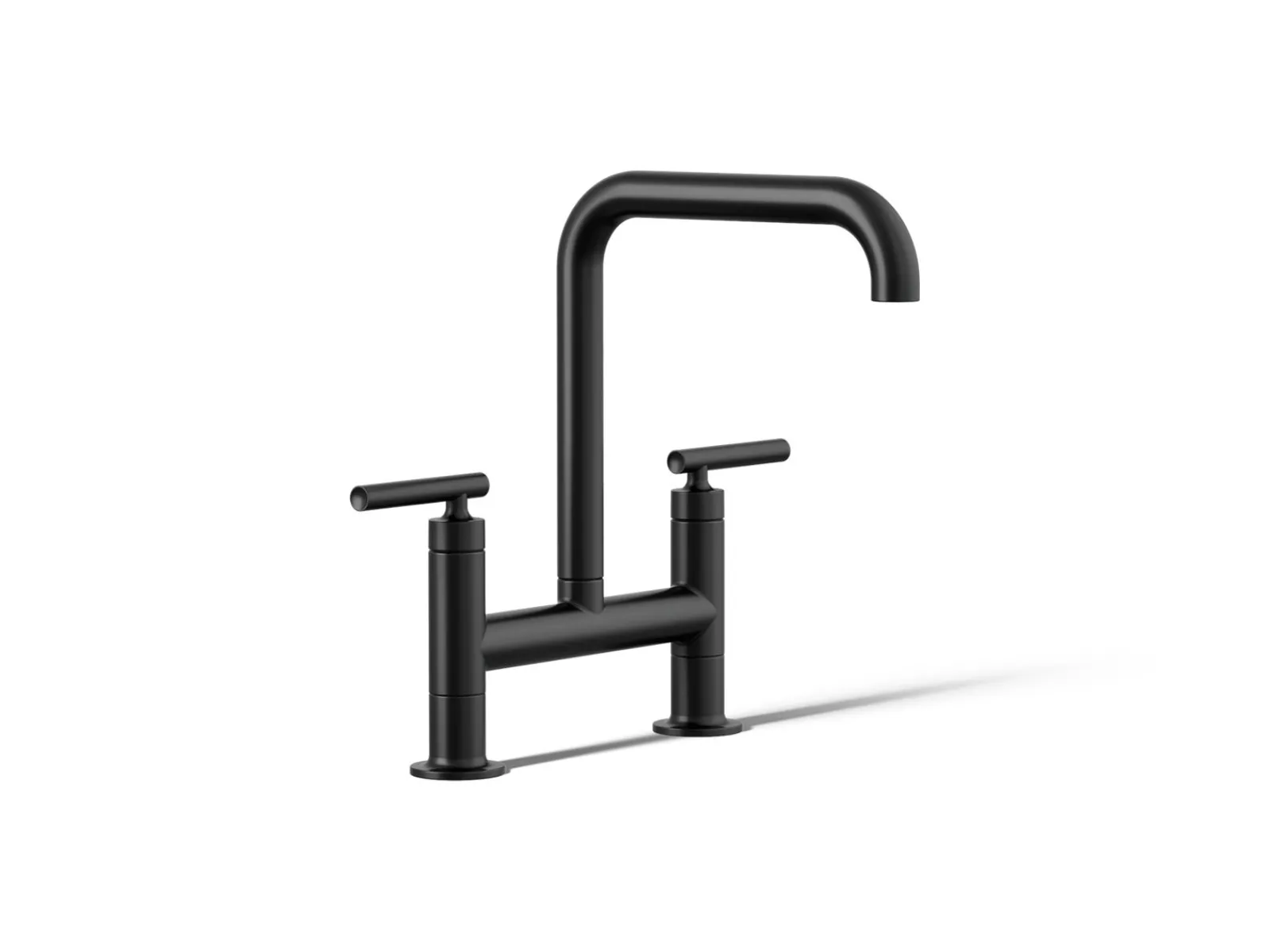 Two-hole bridge kitchen sink faucet^Kohler Discount