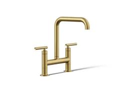 Two-hole bridge kitchen sink faucet^Kohler Discount