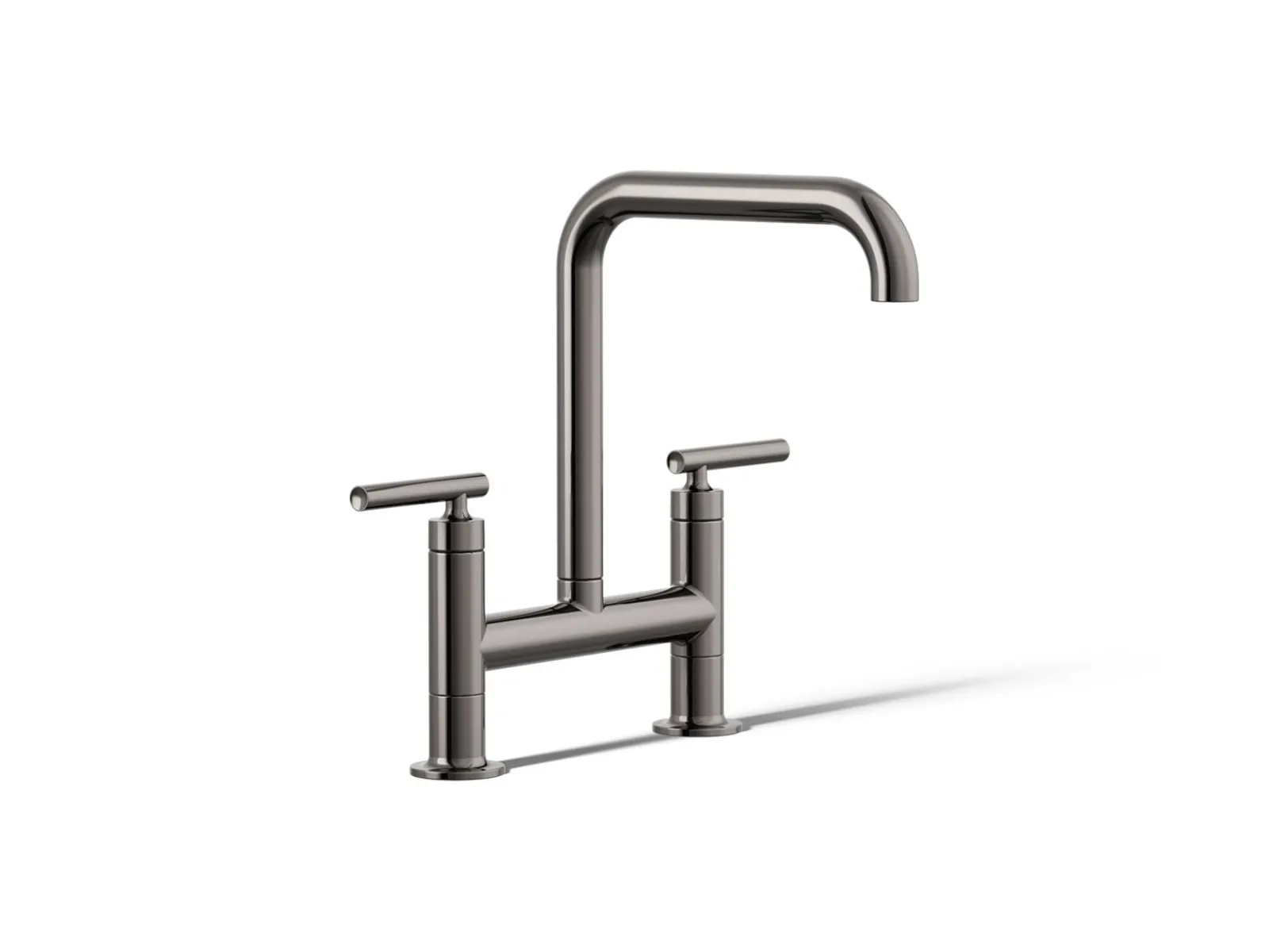 Two-hole bridge kitchen sink faucet^Kohler Discount