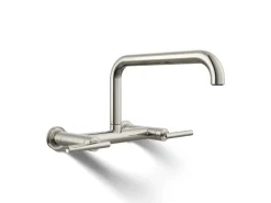 Two-hole wall-mount bridge kitchen sink faucet^Kohler Sale
