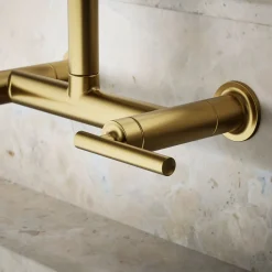 Two-hole wall-mount bridge kitchen sink faucet^Kohler Sale