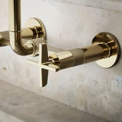 Two-hole wall-mount bridge kitchen sink faucet^Kohler Online