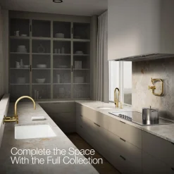 Two-hole wall-mount bridge kitchen sink faucet^Kohler Online