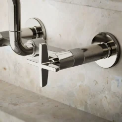 Two-hole wall-mount bridge kitchen sink faucet^Kohler Online