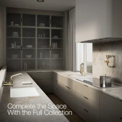 Two-hole wall-mount bridge kitchen sink faucet^Kohler Online