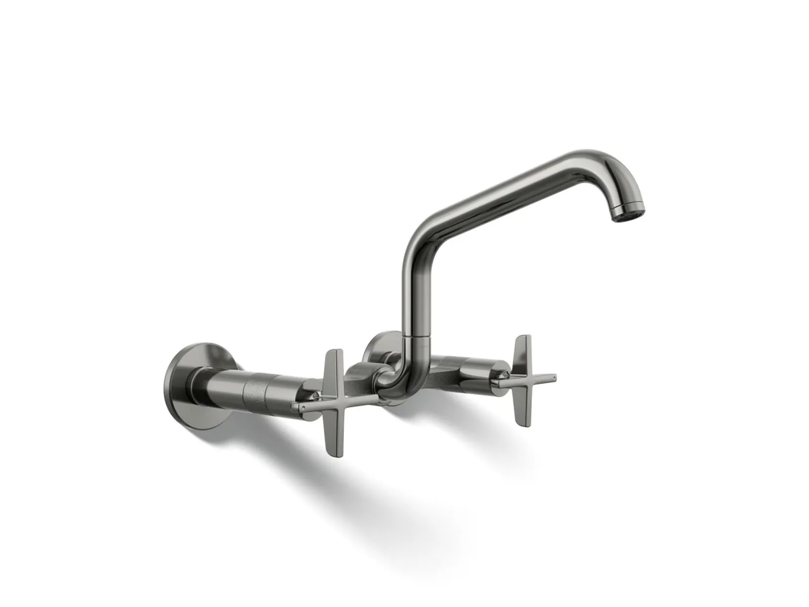 Two-hole wall-mount bridge kitchen sink faucet^Kohler Online