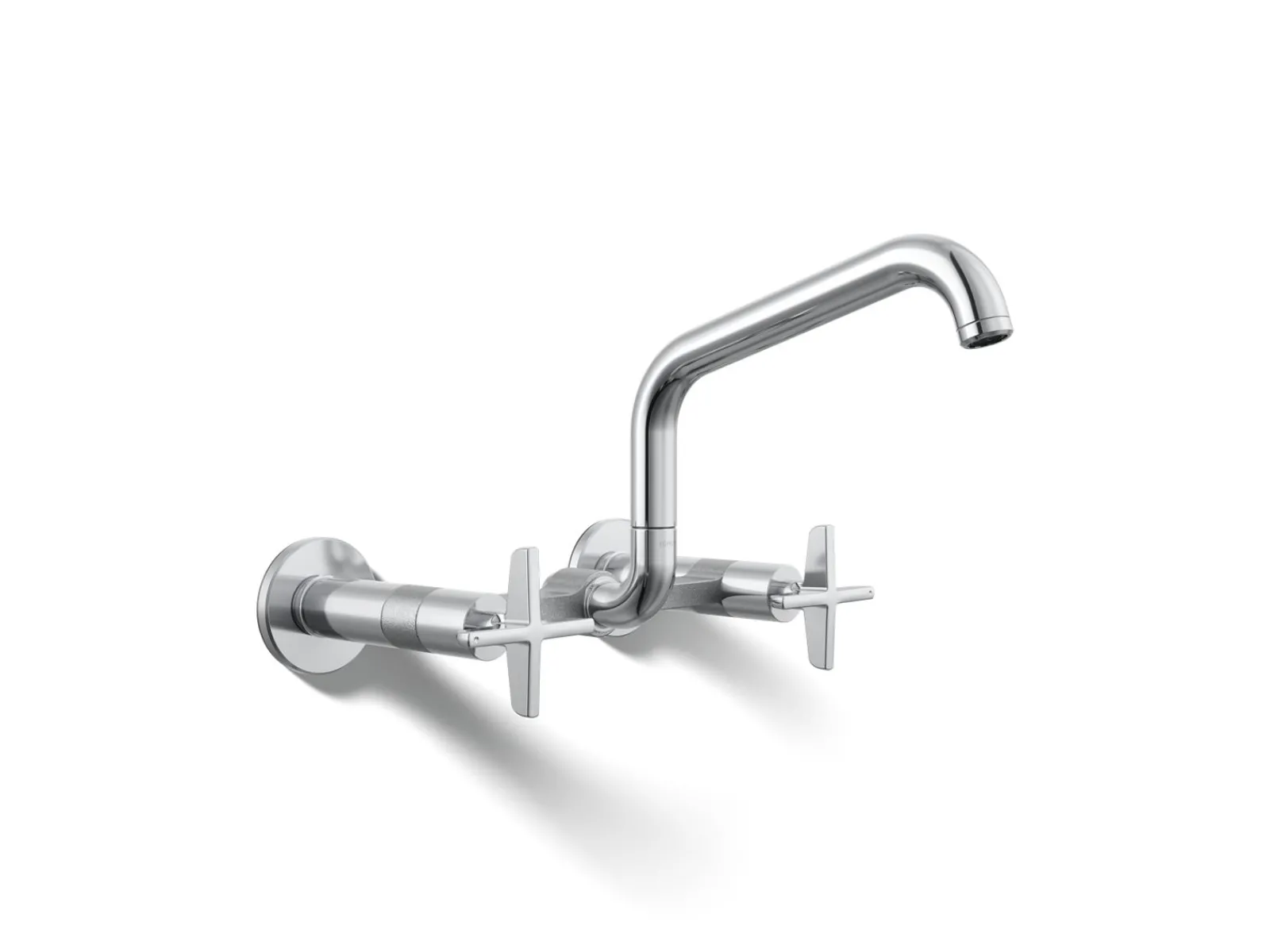 Two-hole wall-mount bridge kitchen sink faucet^Kohler Online