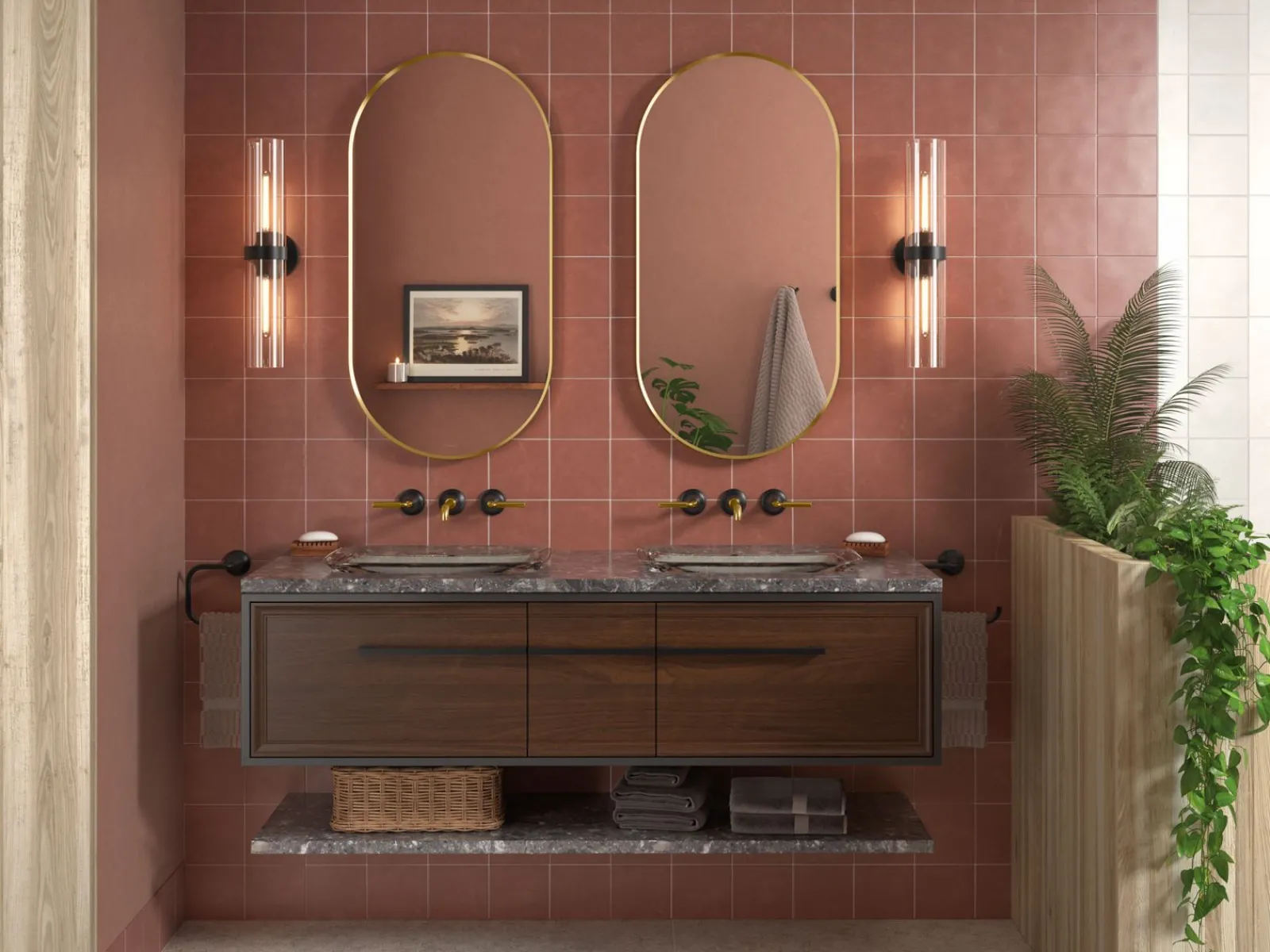 Two-light sconce^Kohler