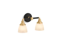 Two-light sconce^Kohler New